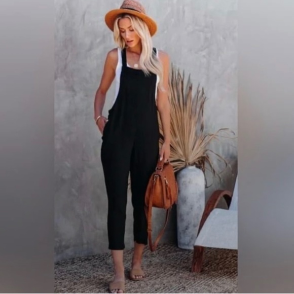 Vici Pants & Jumpsuits Vici Candace Pocketed Jumpsuit Medium Poshmark